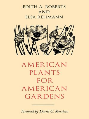 cover image of American Plants for American Gardens